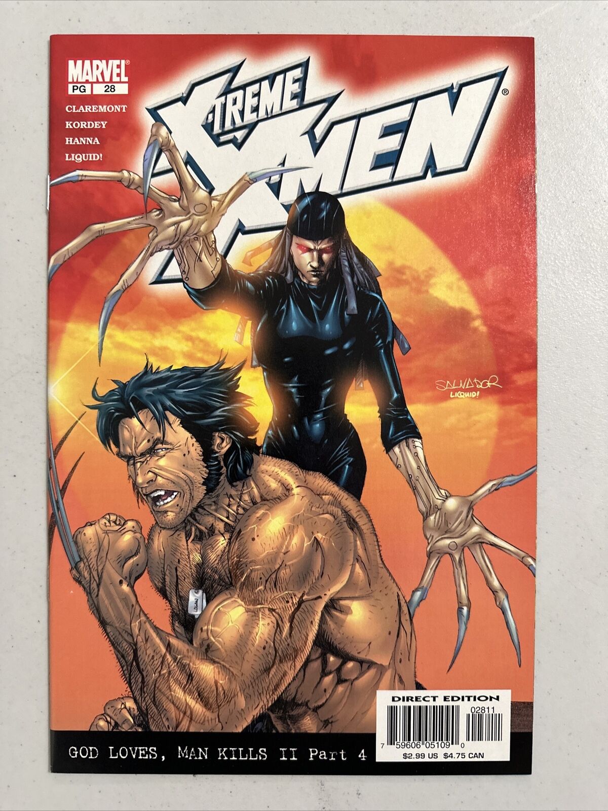 X-Treme X-Men #28 Marvel Comics HIGH GRADE COMBINE S&H