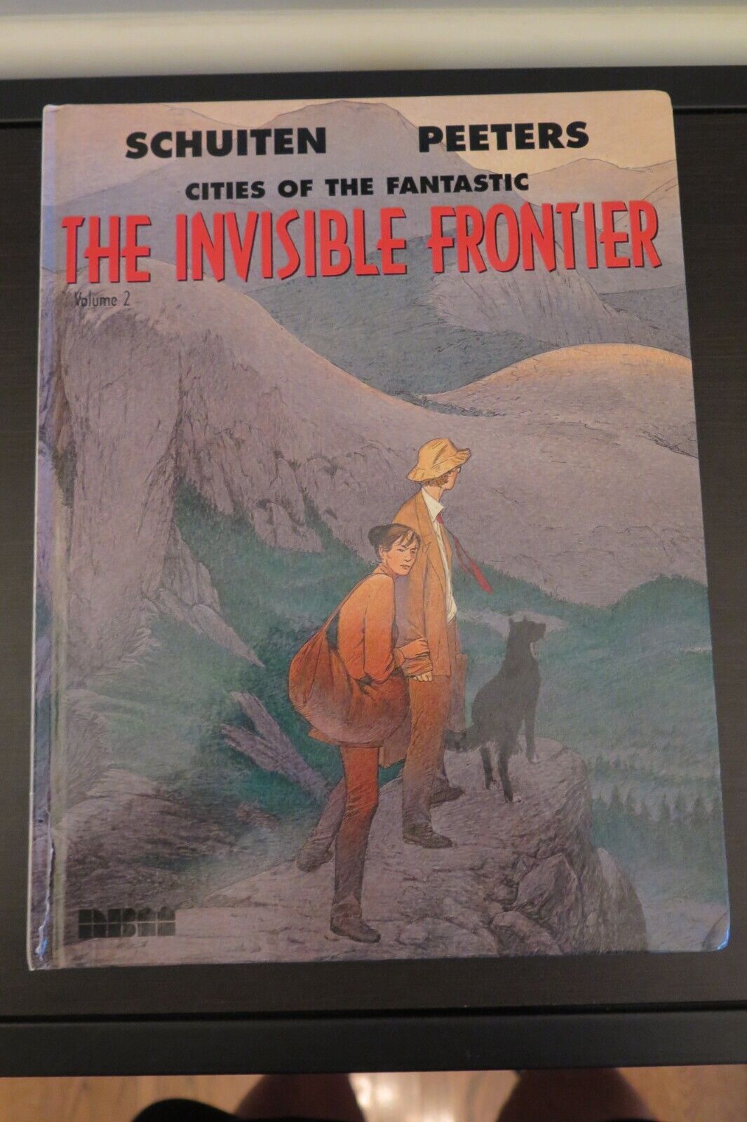 THE INVISIBLE FRONTIER CITIES OF THE FANTASTIC VOLUME 2 HC NBAA VERY RARE OOP b