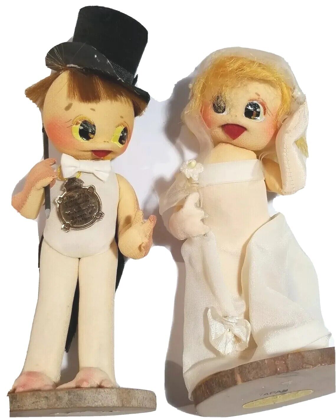 Original Shibaten Bride & Groom Doll Figure 6\