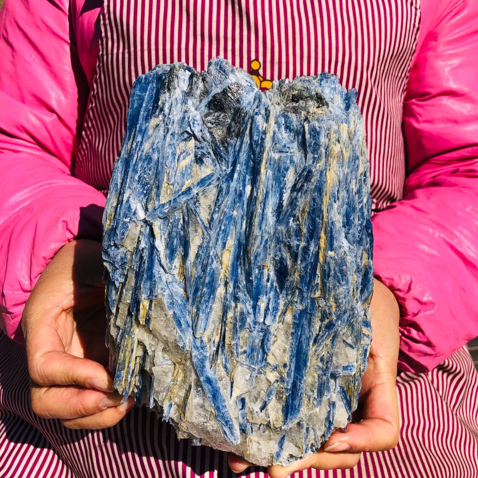 6.24LB Rare Natural Blue Kyanite Crystal Quartz Rough Mineral Specimen Healing