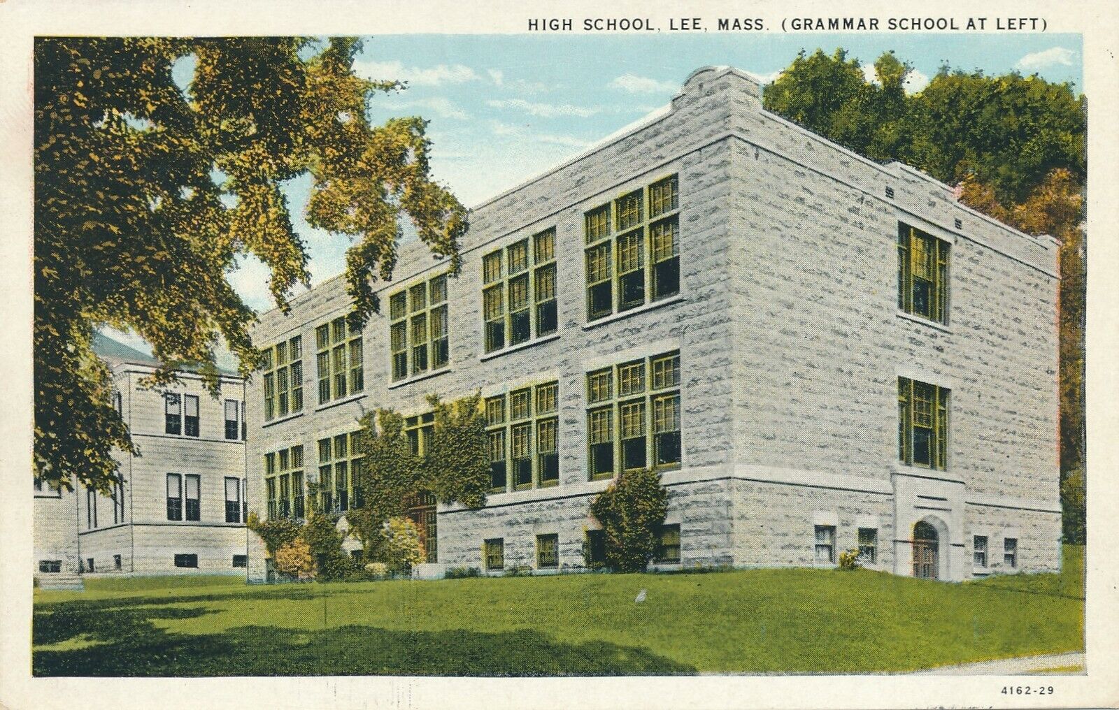 LEE MA – High School showing Grammar School at Left