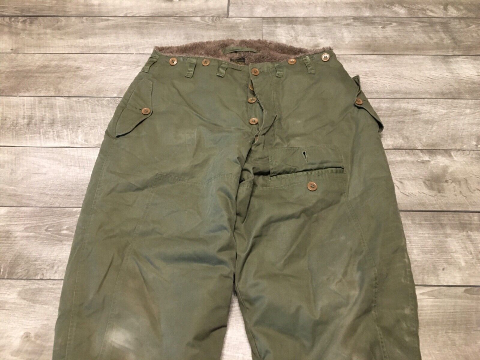 WW2 WWll Army Air Force Type A-10 Alpaca Wool Pants Trousers 38 WBC Clothing US