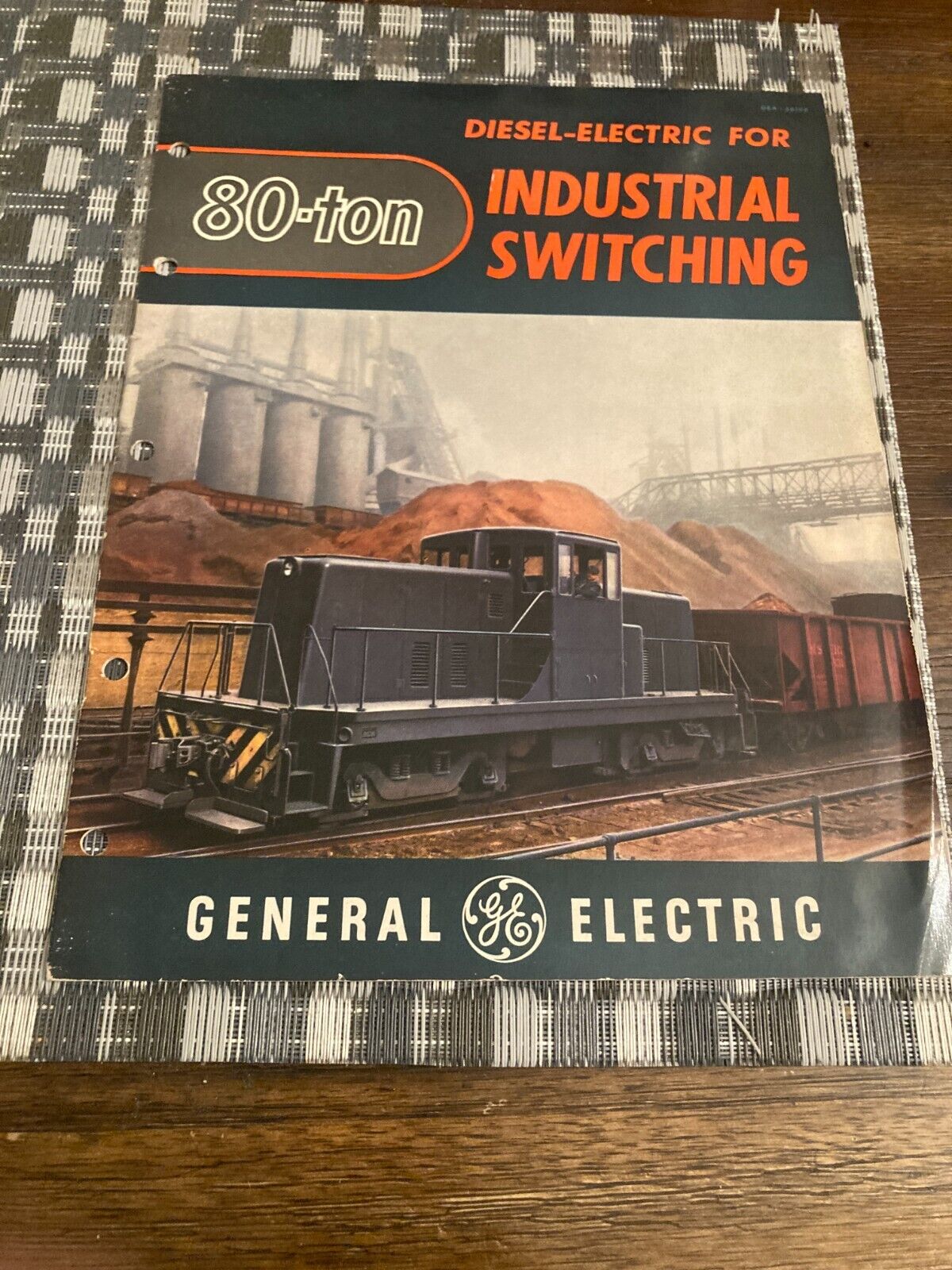 General Electric 80-Ton Diesel-Electric for Industrial Switching Locomotives \'49