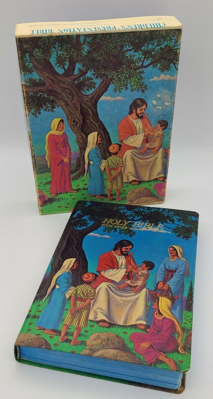 Vintage Children's Presentation Bible, 1975 Crusade Publishers