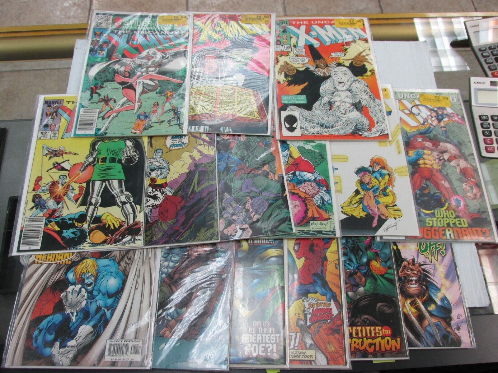 Uncanny X-Men Lot of 15 Mixed Comics C04