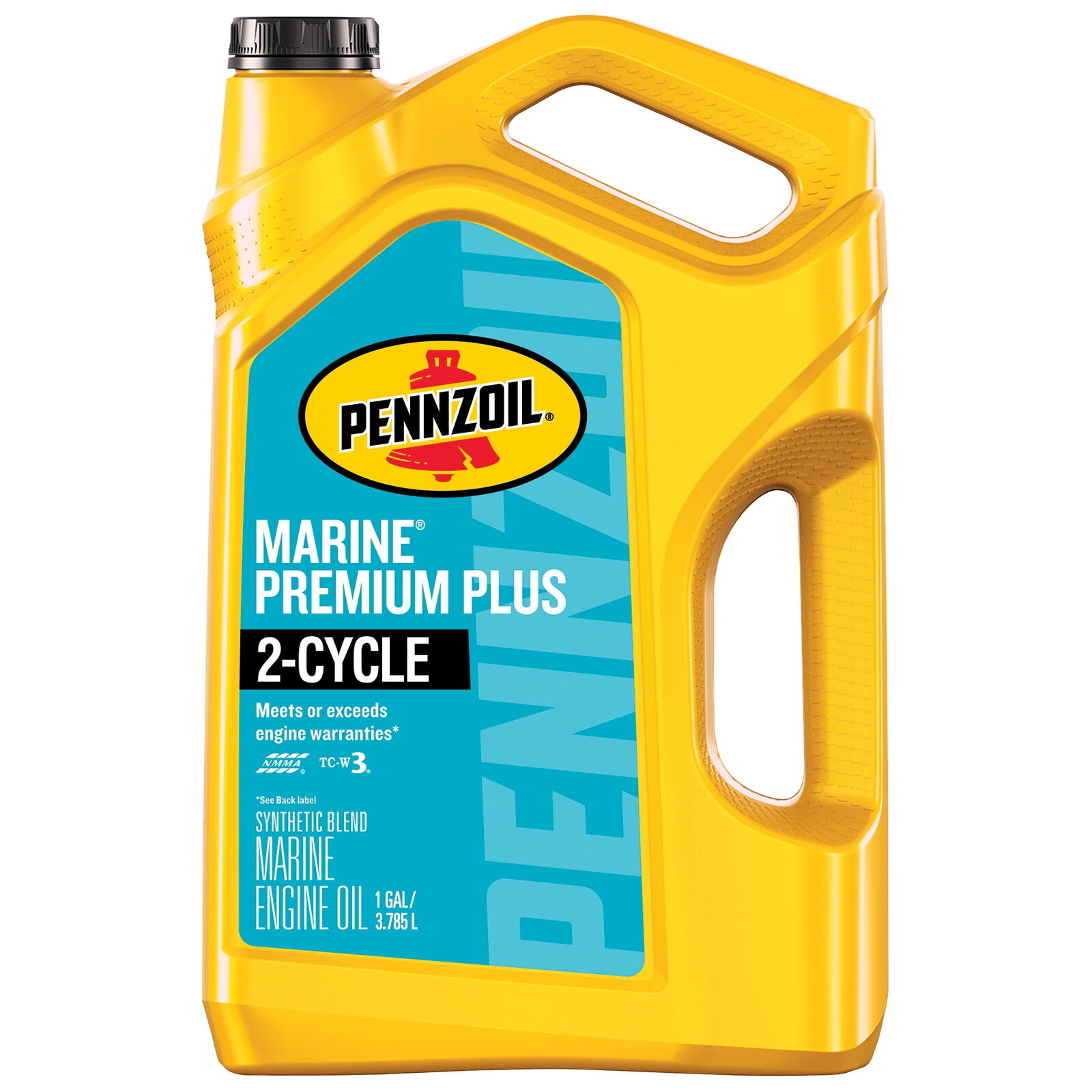 Marine Premium Plus 2-Cycle Synthetic Blend Boat Motor Oil, 1 Gallon