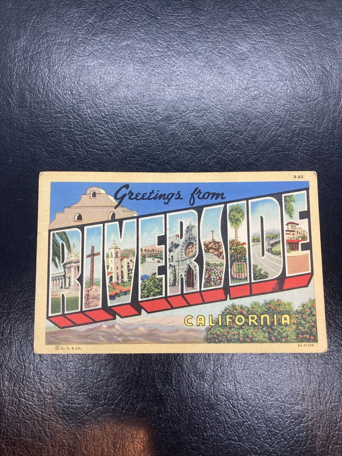 Large Letter Postcard ~ Greetings from Riverside, California CA Error Cancel