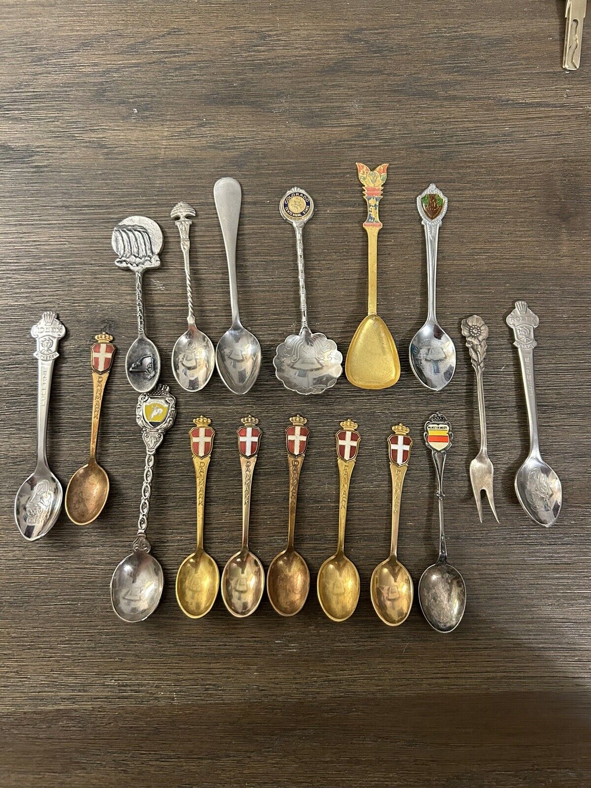 Collectible Spoon Lot of 17  ROLEX 