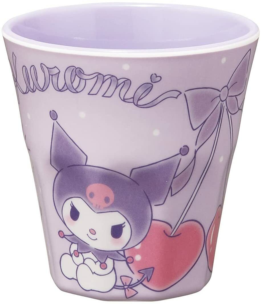 Sanrio Kuromi Tumbler Melamine Cup Drinking Cup 270ml MTB2-A Japan Gift