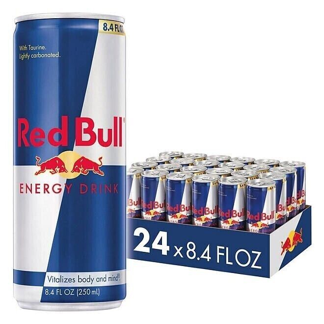 Red Bull Energy (8.4 fl. oz., 24 pk.) NO SHIP TO CA