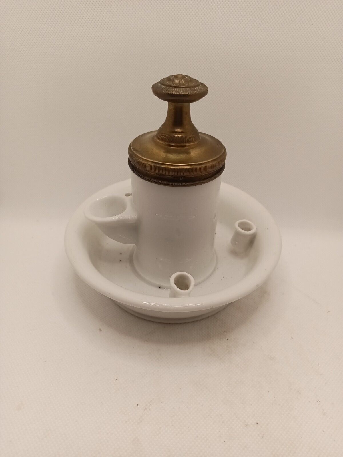 Very rare Antique 1800's French Porcelain Inkwell Encrier, Paris 6
