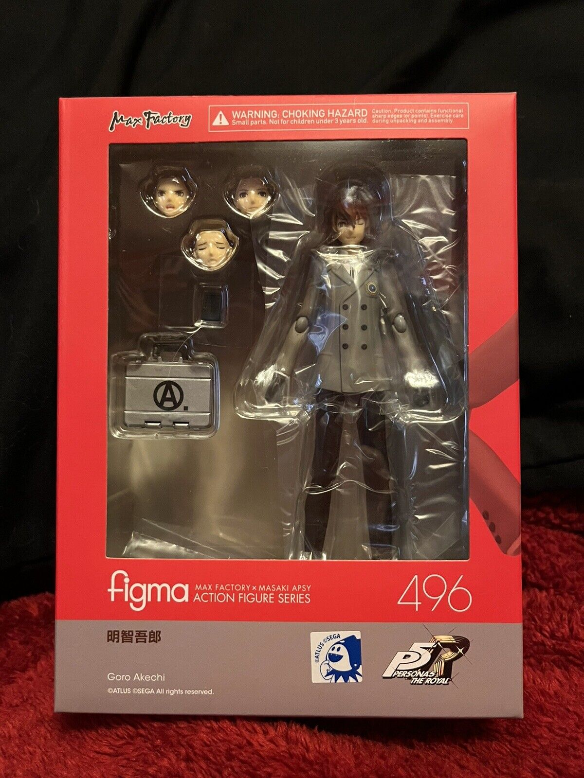 Persona 5 Royal Goro Akechi Figma No. 496 - Max Factory Action Figure - New