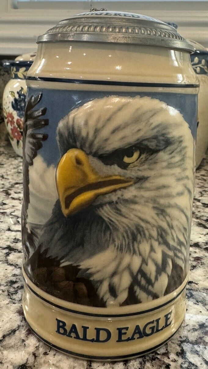 Budweiser Endangered Species Series Bald Eagle From 1989 Unused One Owner