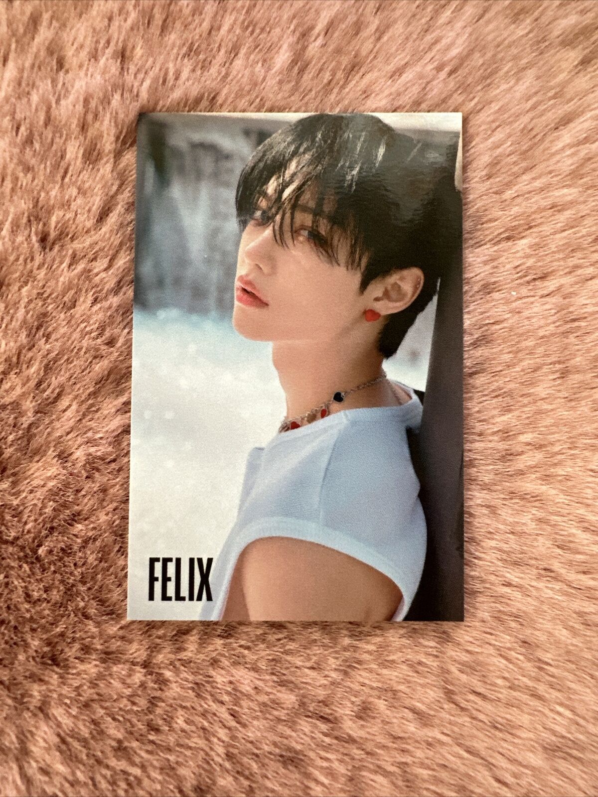 *RARE* Stray Kids Han \'Maxident\' Official Tower Records Photocard + FREEBIES