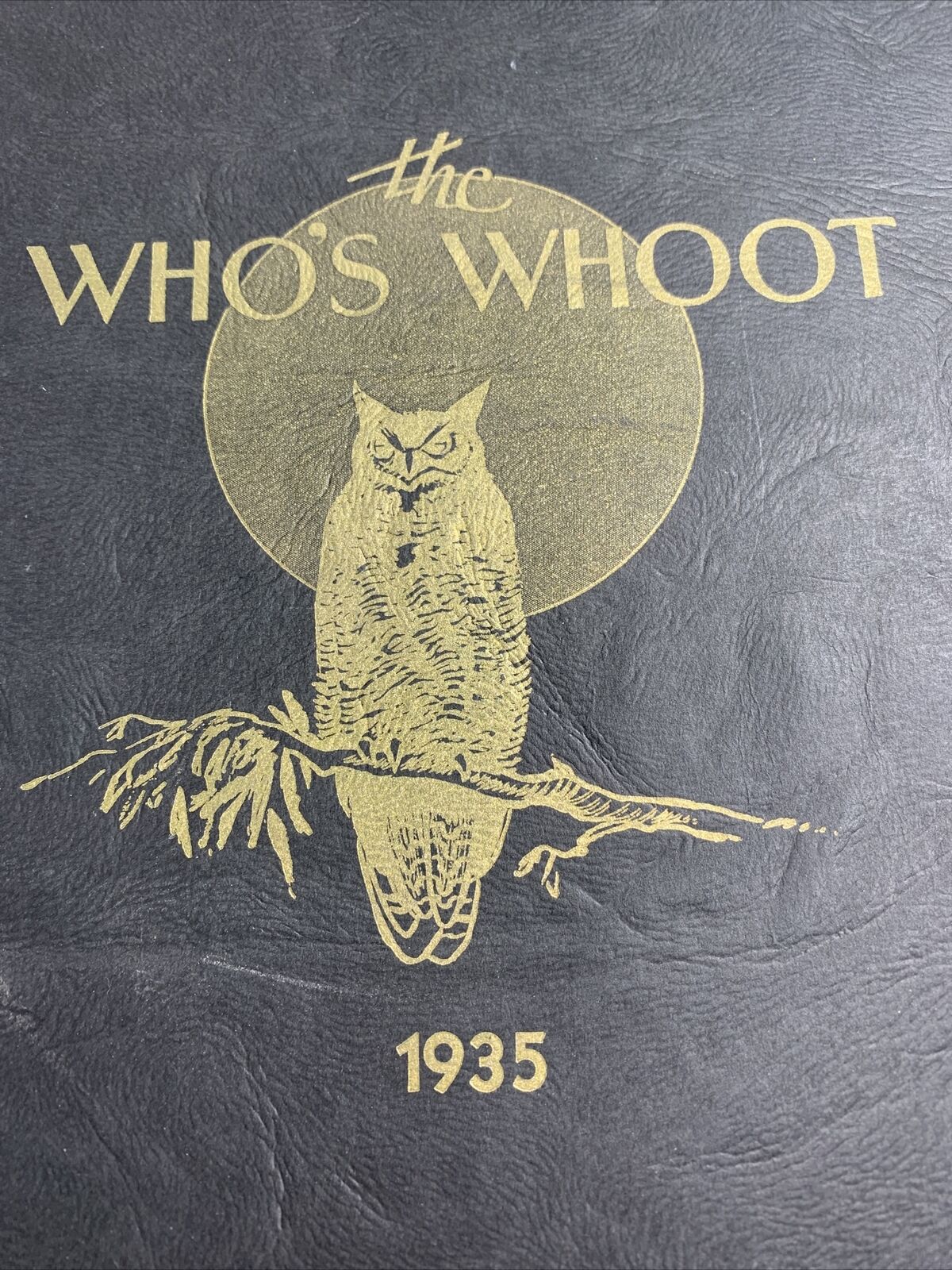 1935 Kansas State College Agriculture Science Manhattan Yearbook Who’s Whoot