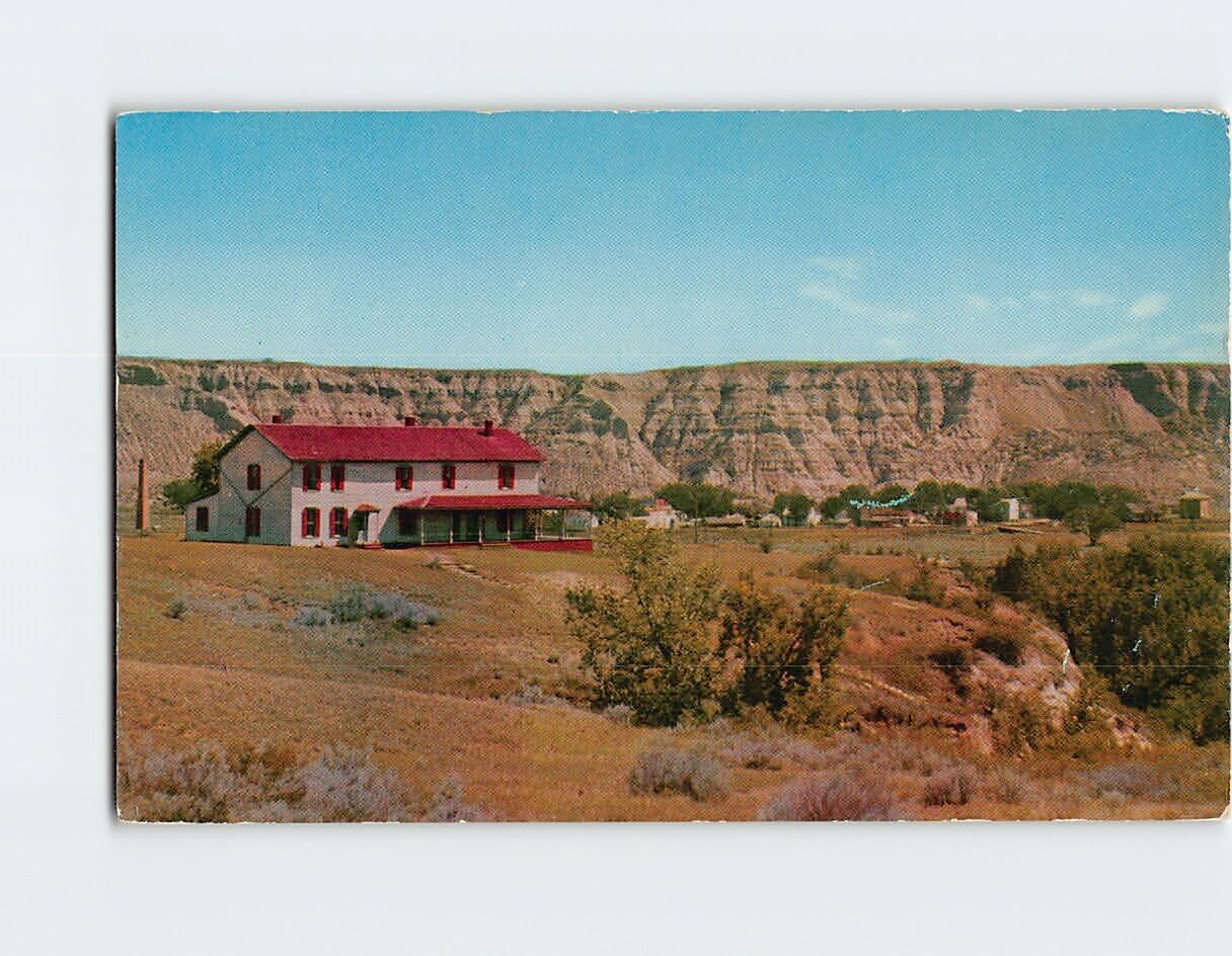 Postcard Chateau De Mores Medora North Dakota USA