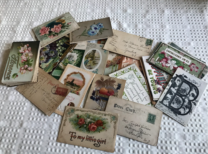 50+ Lot Vintage Antique Postcards- Circa 1900 - 1919