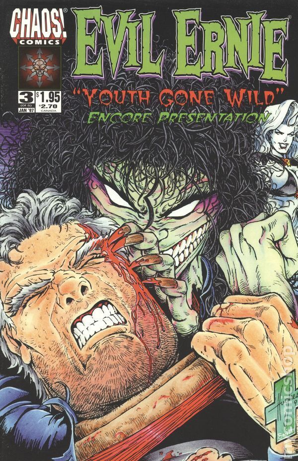 Evil Ernie Youth Gone Wild Encore Editon #3 FN 1997 Stock Image