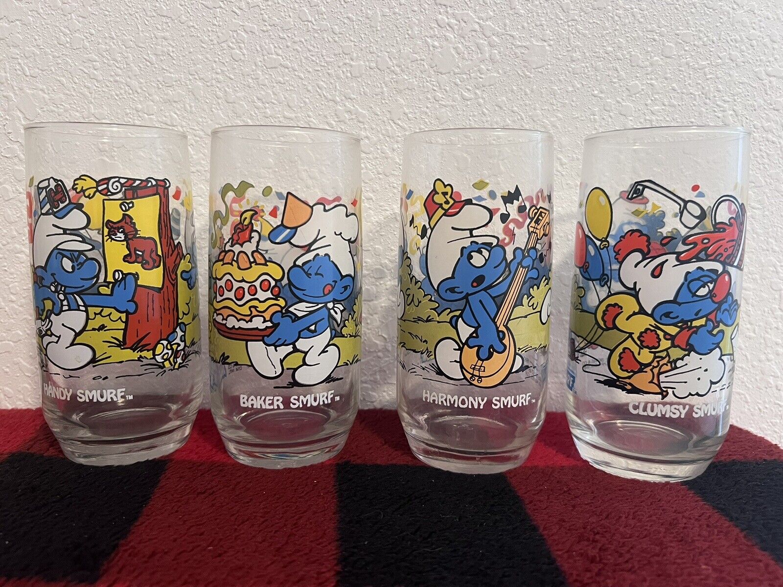 The Smurfs Cup Set Of 4