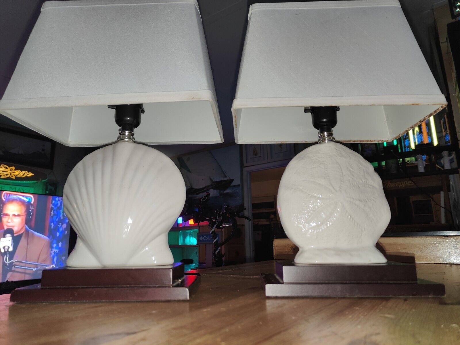 Seashell Lamps (Set Of 2)
