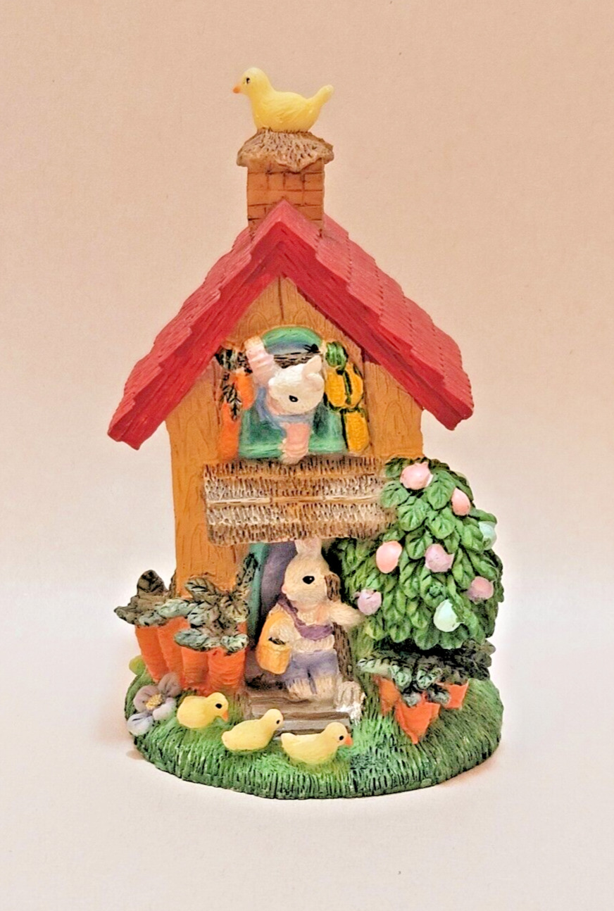NWB Simson Giftware Poly House with Carrots Figurine Collectible