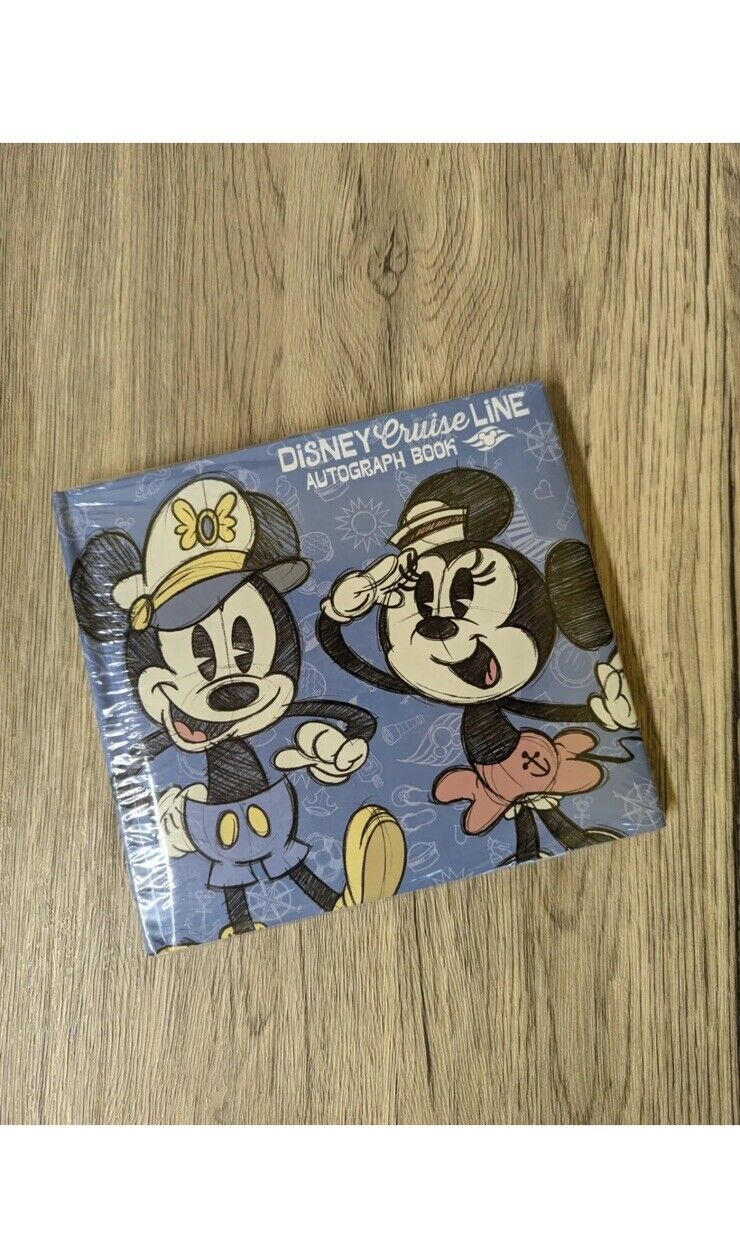 NEW - Disney Cruise Line Autograph Book - Factory Sealed - Mickey Minnie Donald 