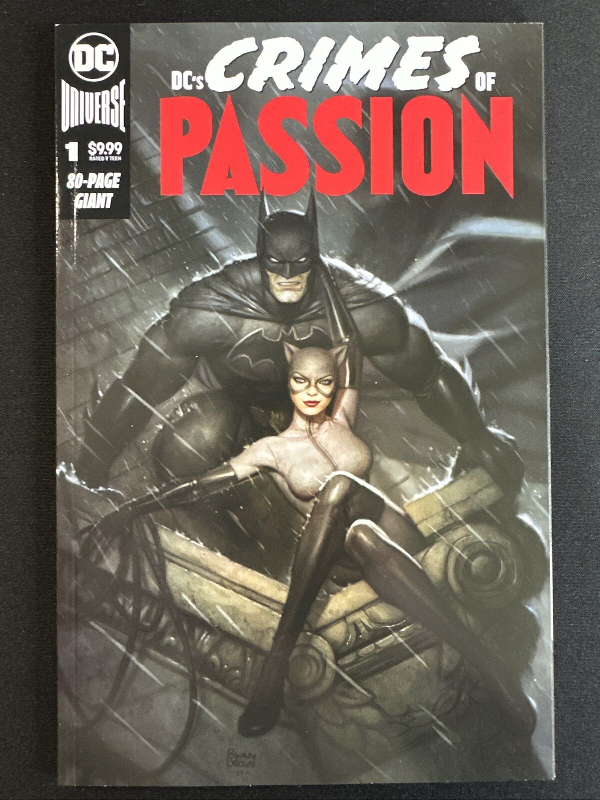 DCs Crimes Of Passion #1 Ryan Brown Trade Dress Variant DC Comic Book Near Mint