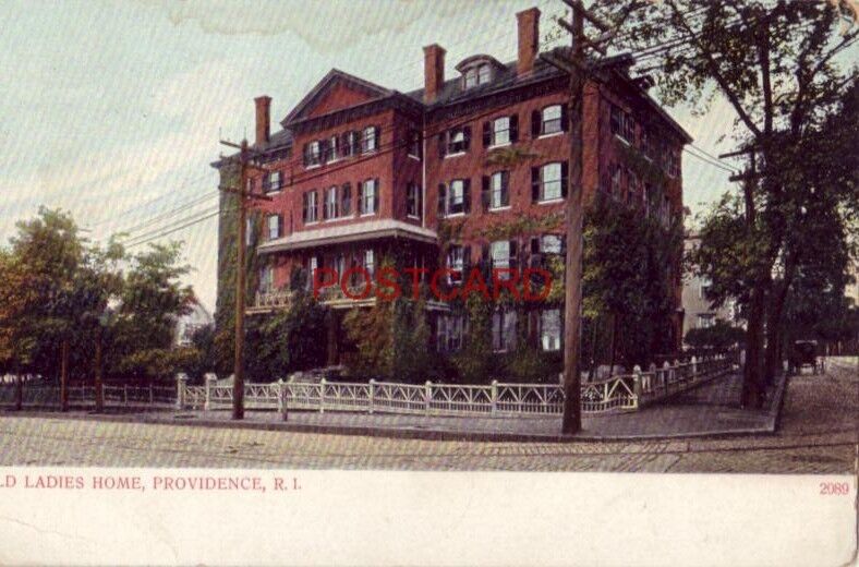 pre-1907 OLD LADIES HOME, PROVIDENCE, R. I.
