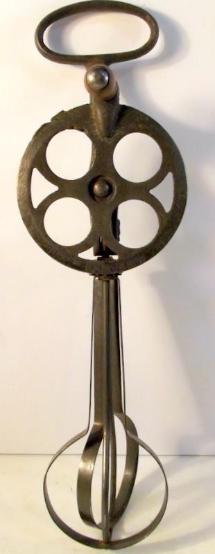 Antique The Dover Beater Egg Beater/Hand Held Mixer Patent Dec 27 (18)\'98 WORKS