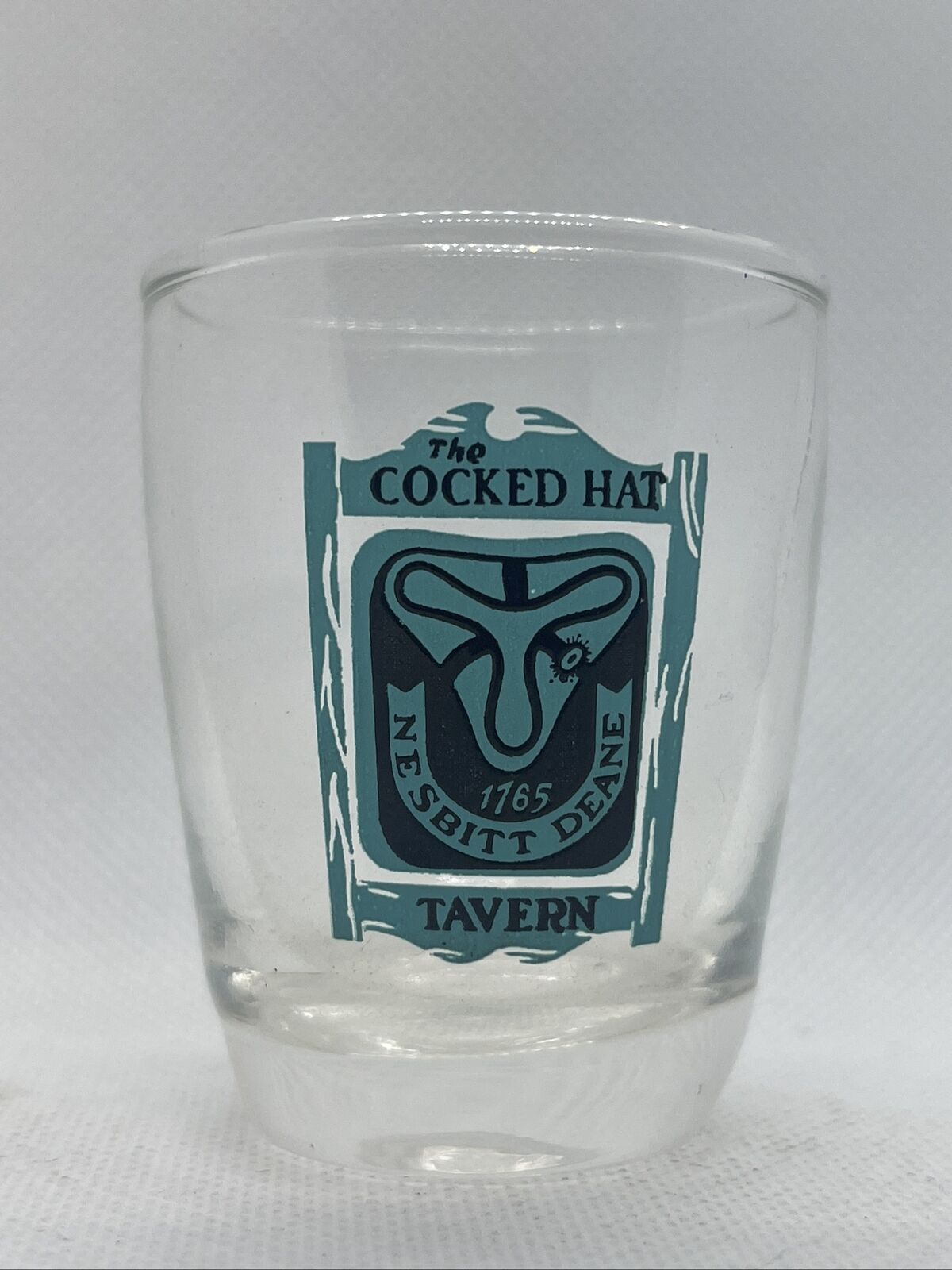 The Cocked Hat Tavern Nesbitt Deane Shot Glass