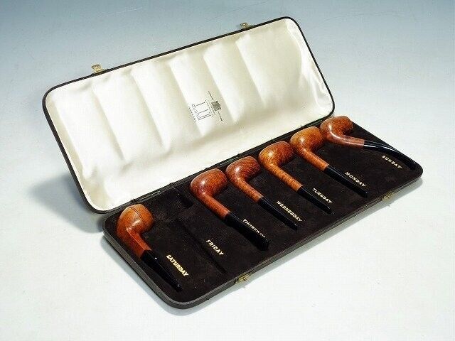 dunhill weekly pipe set of 6