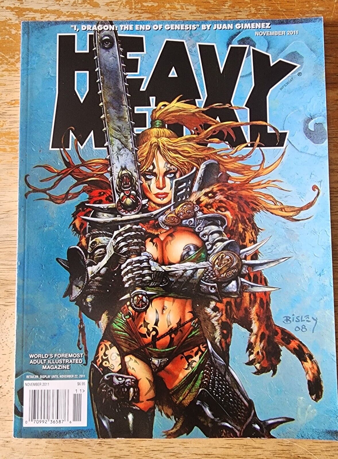 Heavy Metal Magazine  November 2011