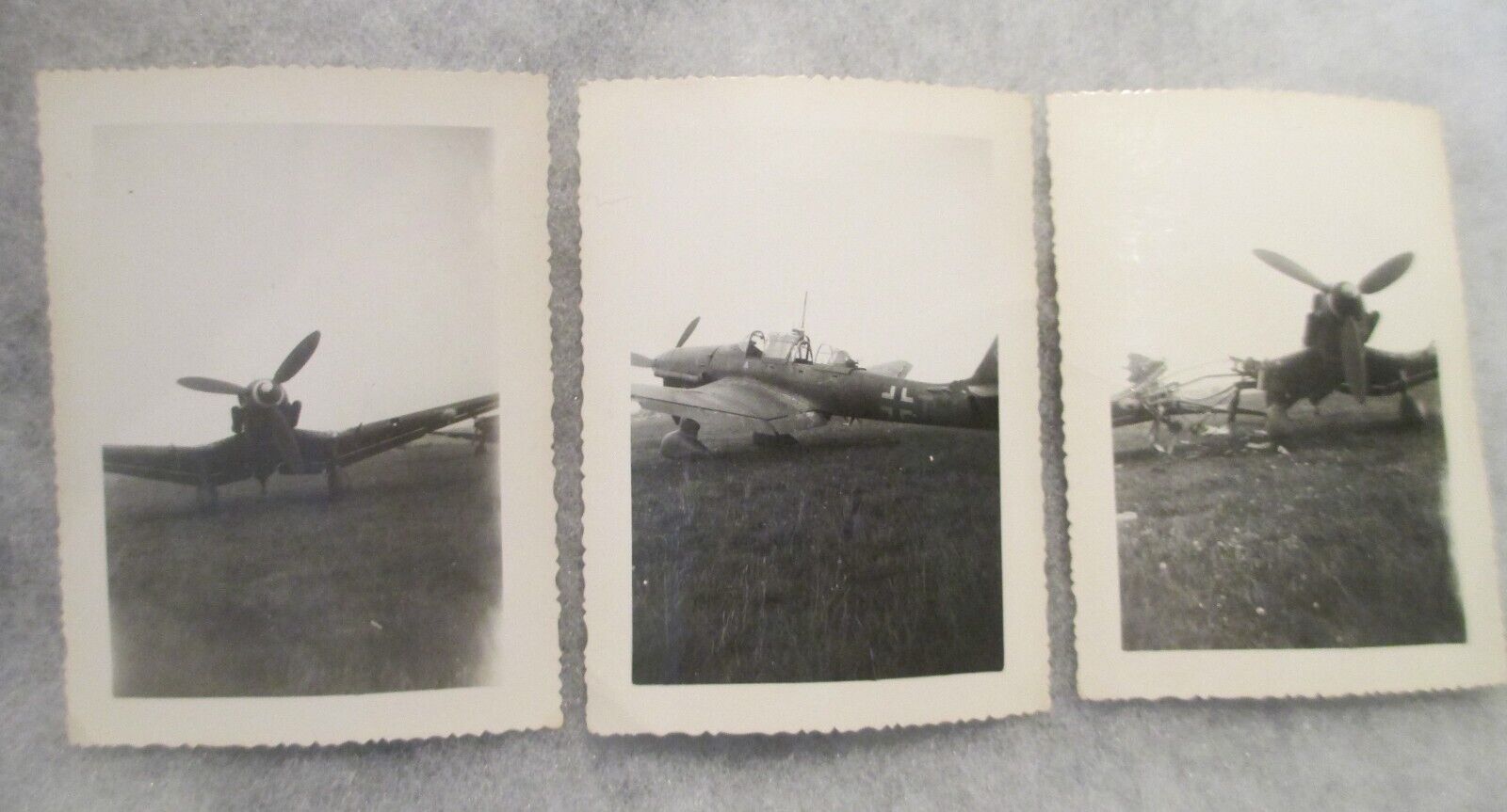 *PHOTOS* Captured German Junkers Ju-87 Stuka Dive Bomber - Vintage Originals