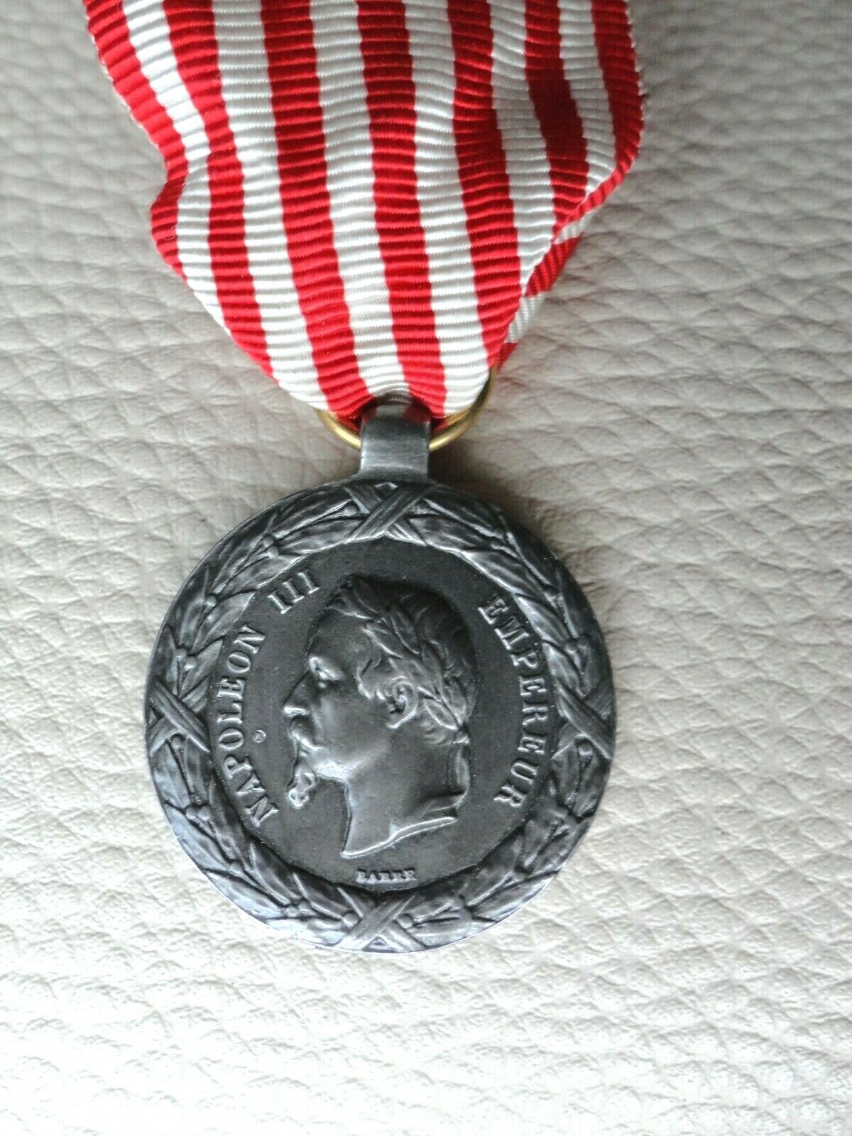 Napoleon III Italian Campaign Repro Medal