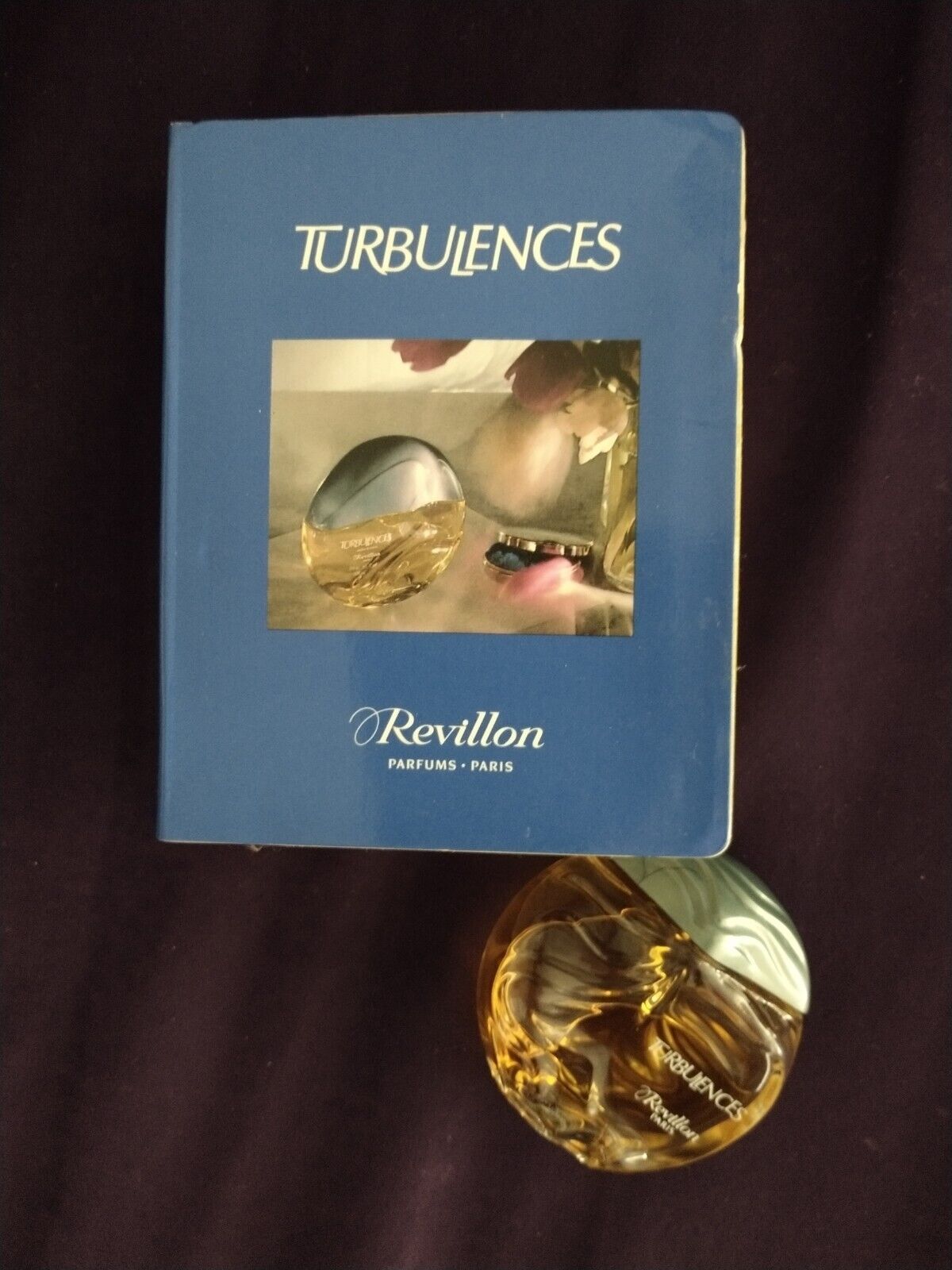 Vintage Turbulences By Revillon RARE PRESENTATION 1980\'s NIB