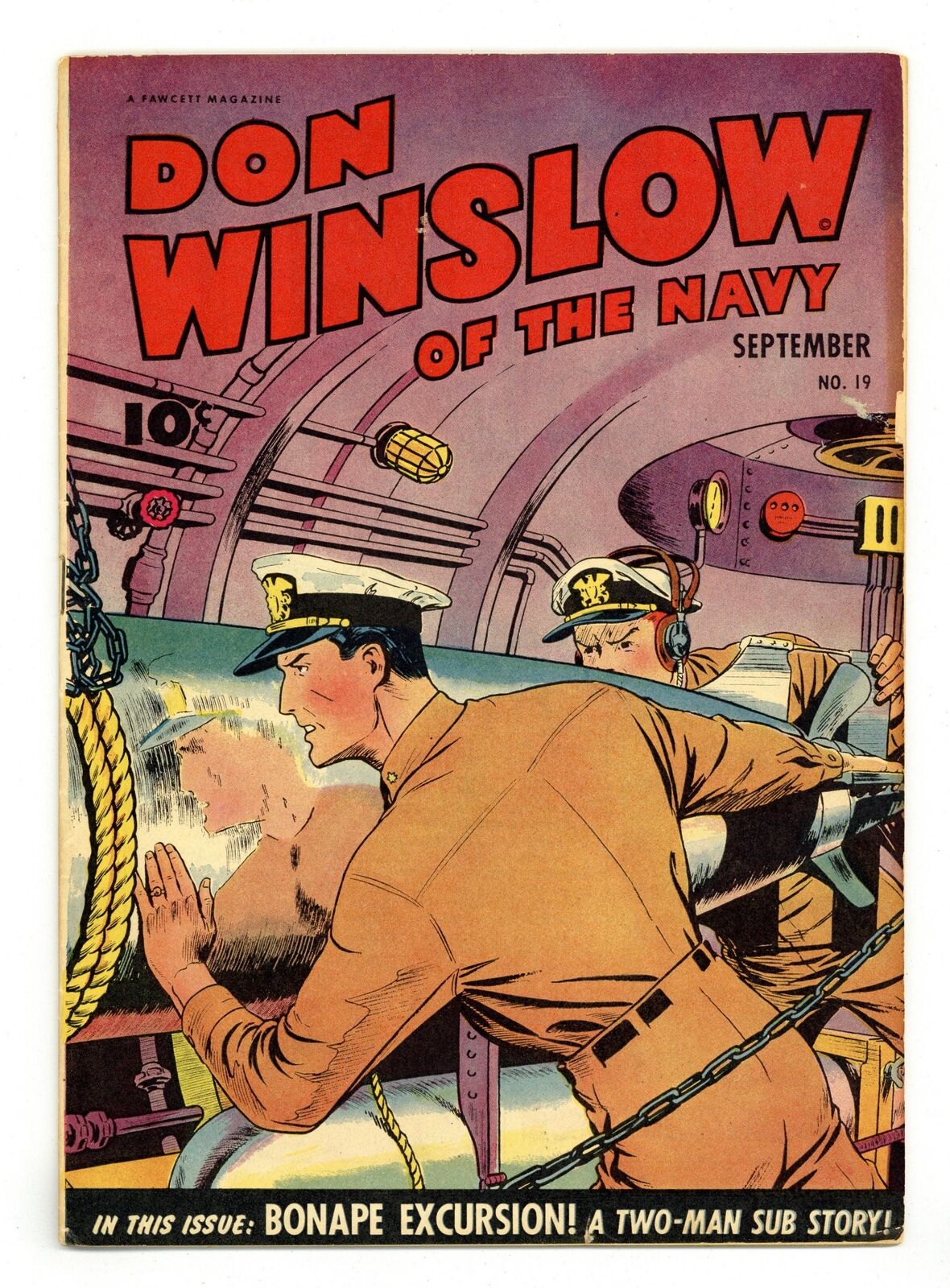 Don Winslow of the Navy #19 VG 4.0 1944