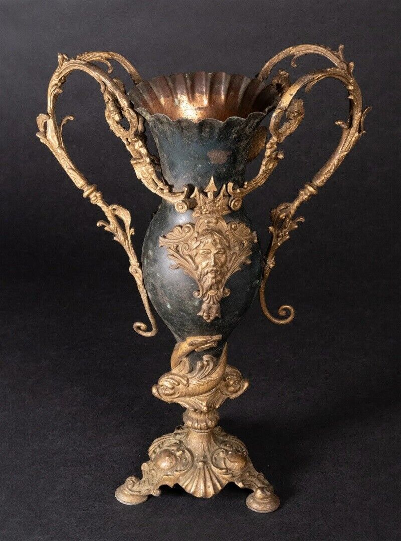 19th c. Bradley & Hubbard the magnificent Neptune Vase