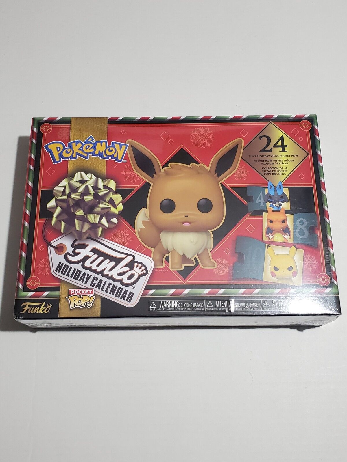 Pokemon 2023 Funko Pop Holiday Calendar 24 Pocket Vinyl Figures