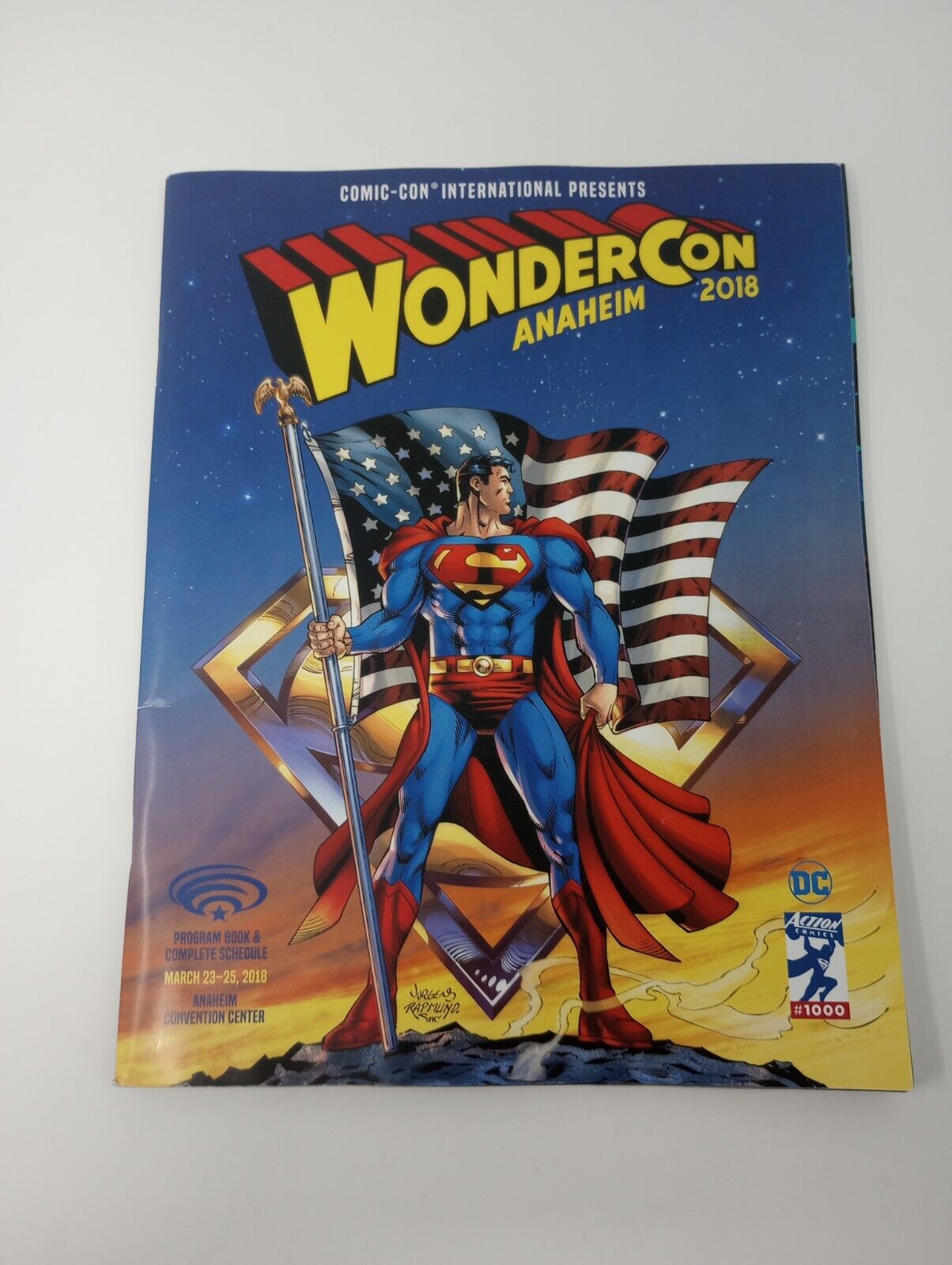 Comic-Con International Presents: WonderCon Anaheim 2018 Program Book Superman