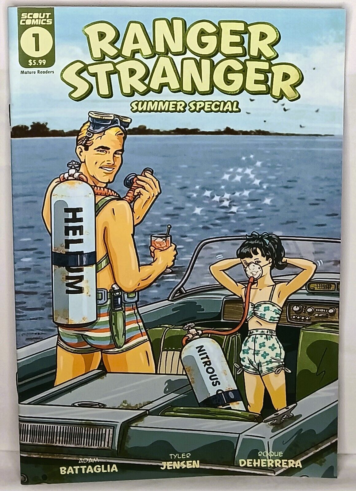 RANGER STRANGER Summer Special #1 Comic Book Regular Cover Scout Comics