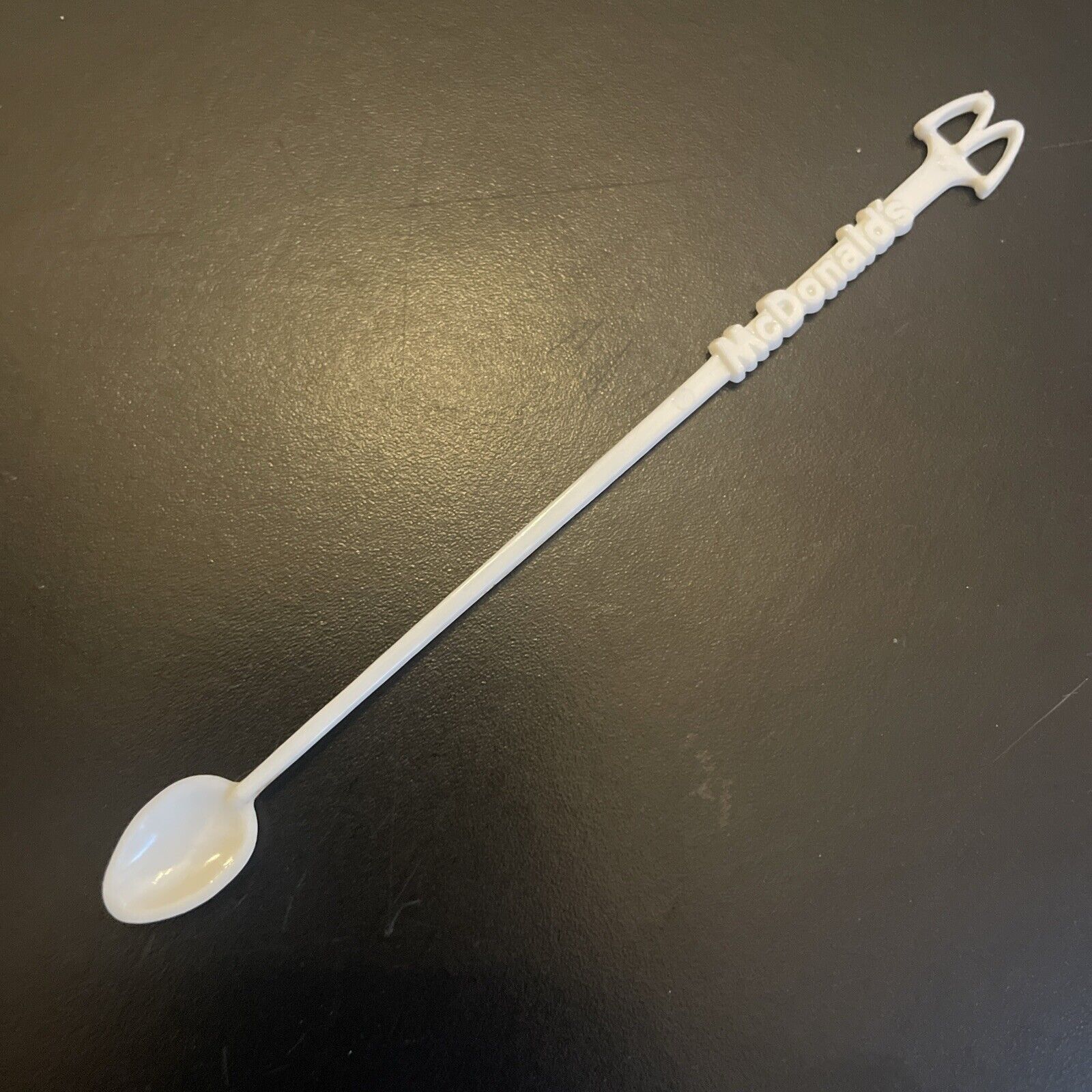 1 Vintage McDonalds Coffee Spoon Stir Sticks Stirrer Great Condition