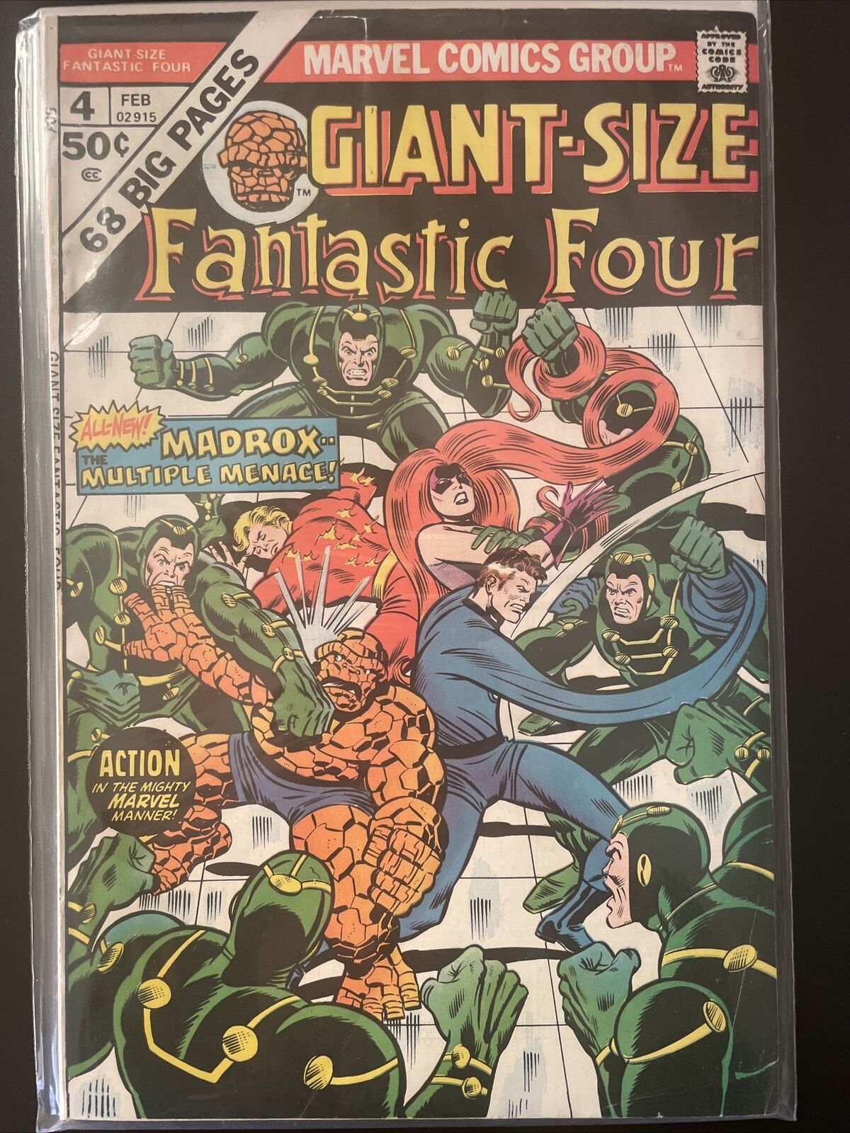 Giant-Size Fantastic Four #4 (Marvel) 1st Appearance of Multiple Man