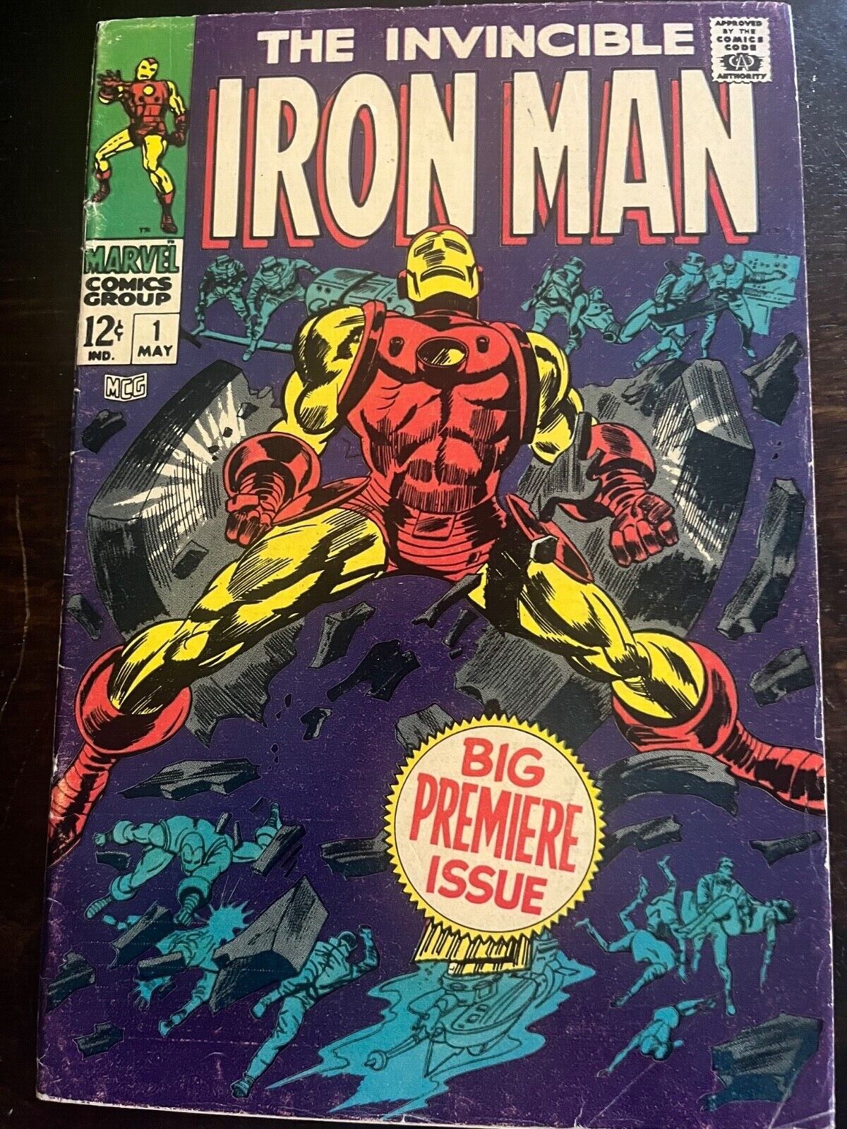 the invincible iron man 1 1968