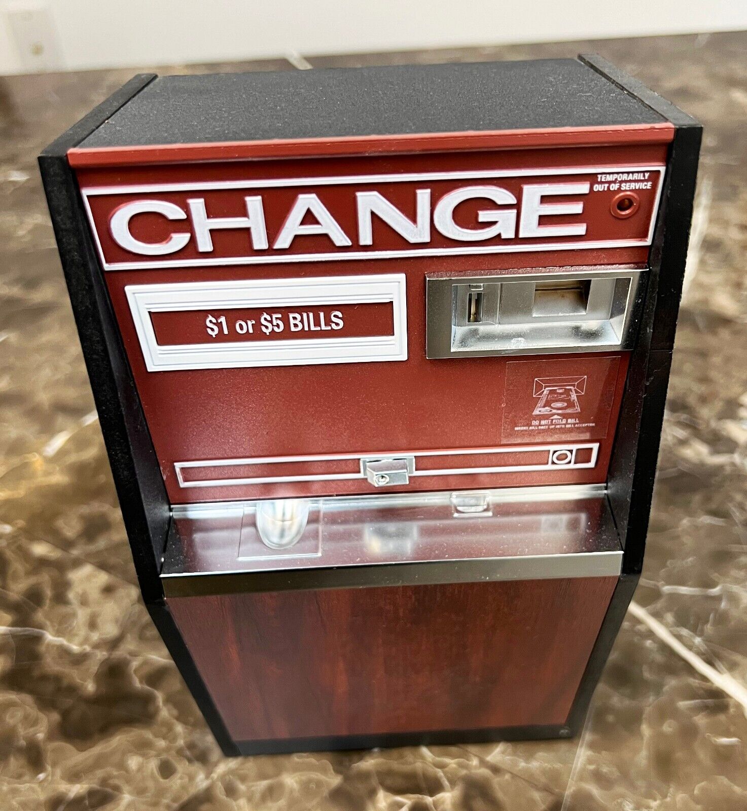 New Wave Toys Replicade Brown Change Machine USB Charging Hub RepliTronics RARE