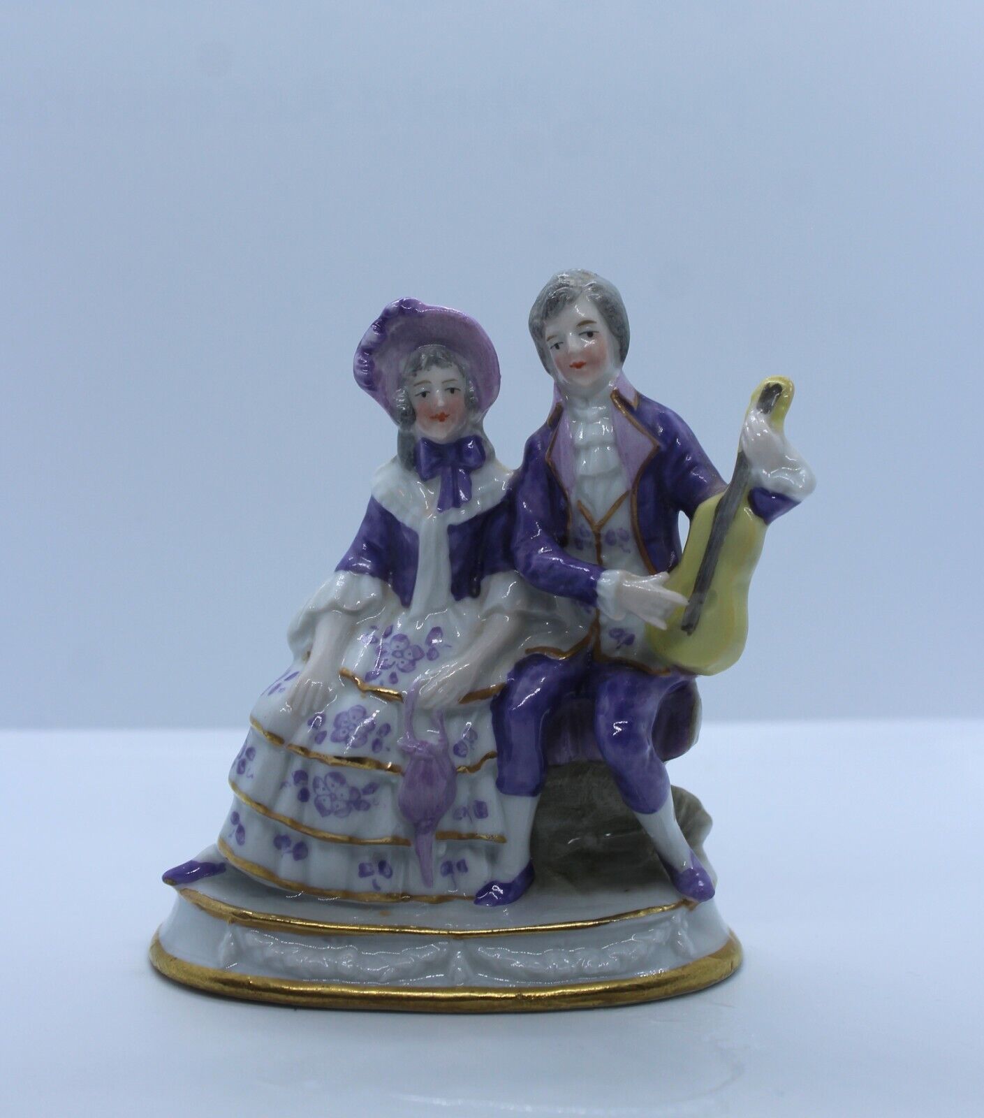 Antique Carl Thieme Potschappel Dresden Porcelain Figurine