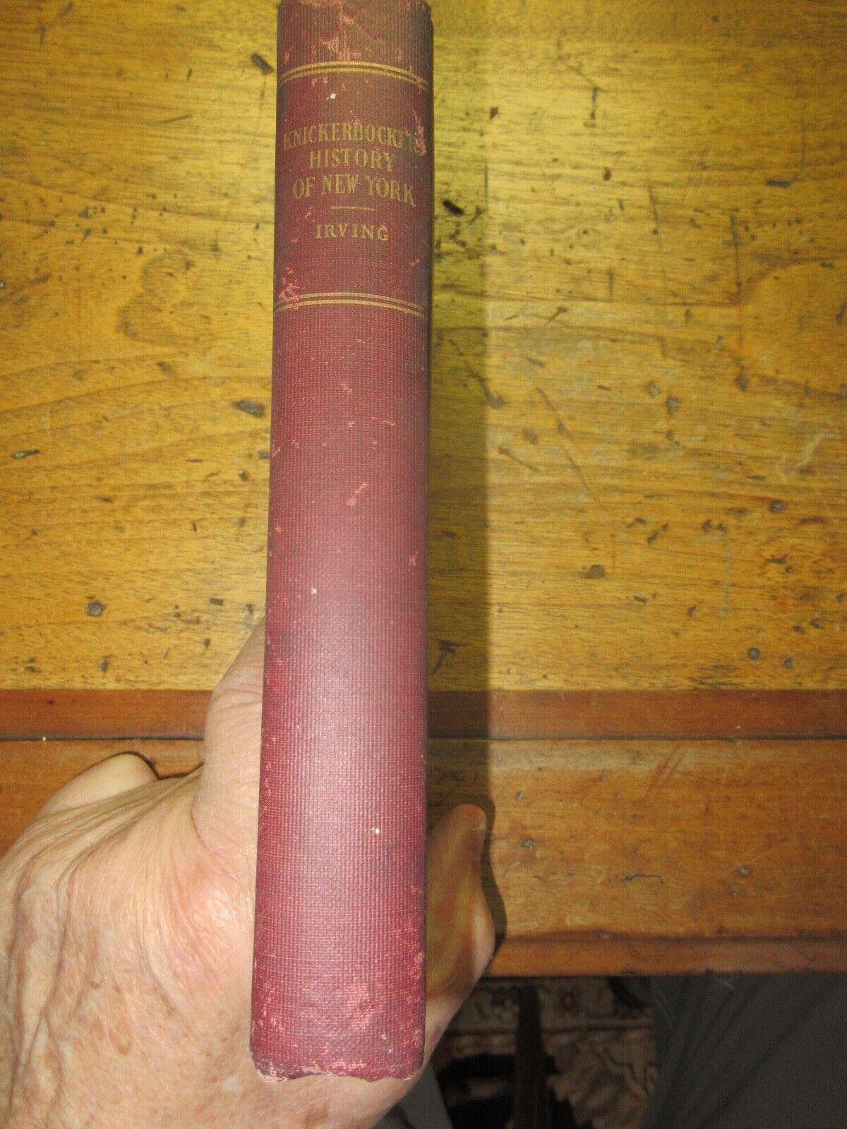 Knickerbockers History Of New York By Washington Irving Homewood Publishing Co.