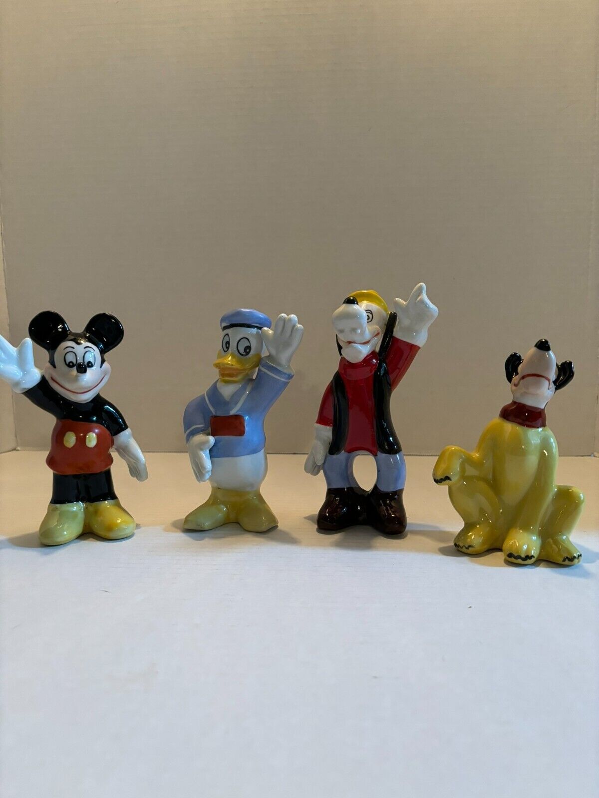 Rare Vintage Bone China Lot of 4 Early Disney Characters