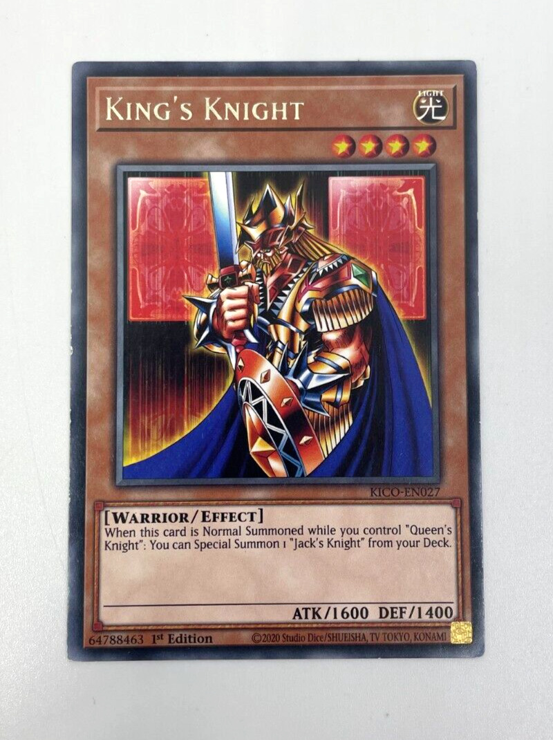 YuGiOh King's Knight KICO-EN027 Collectors Rare 1st Edition