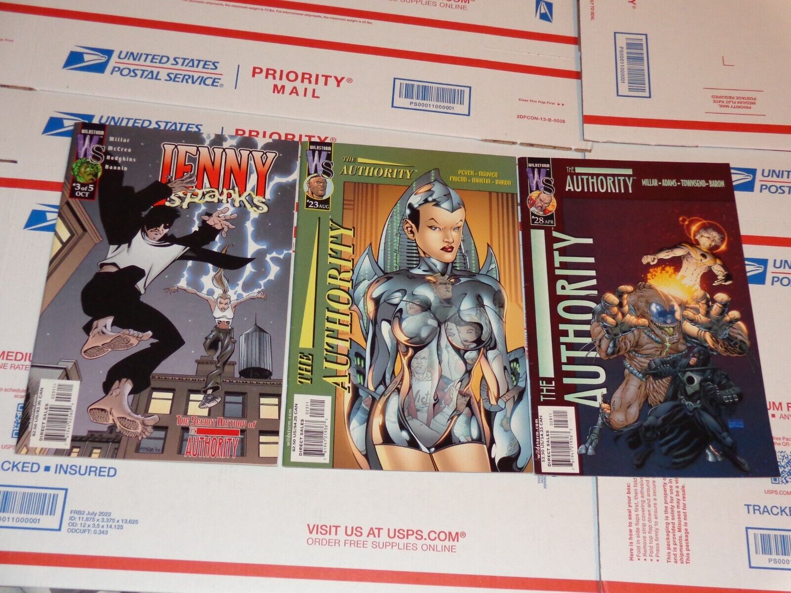 The Authority - Comic Book Lot - 3 Issues - WILDSTORM COMICS