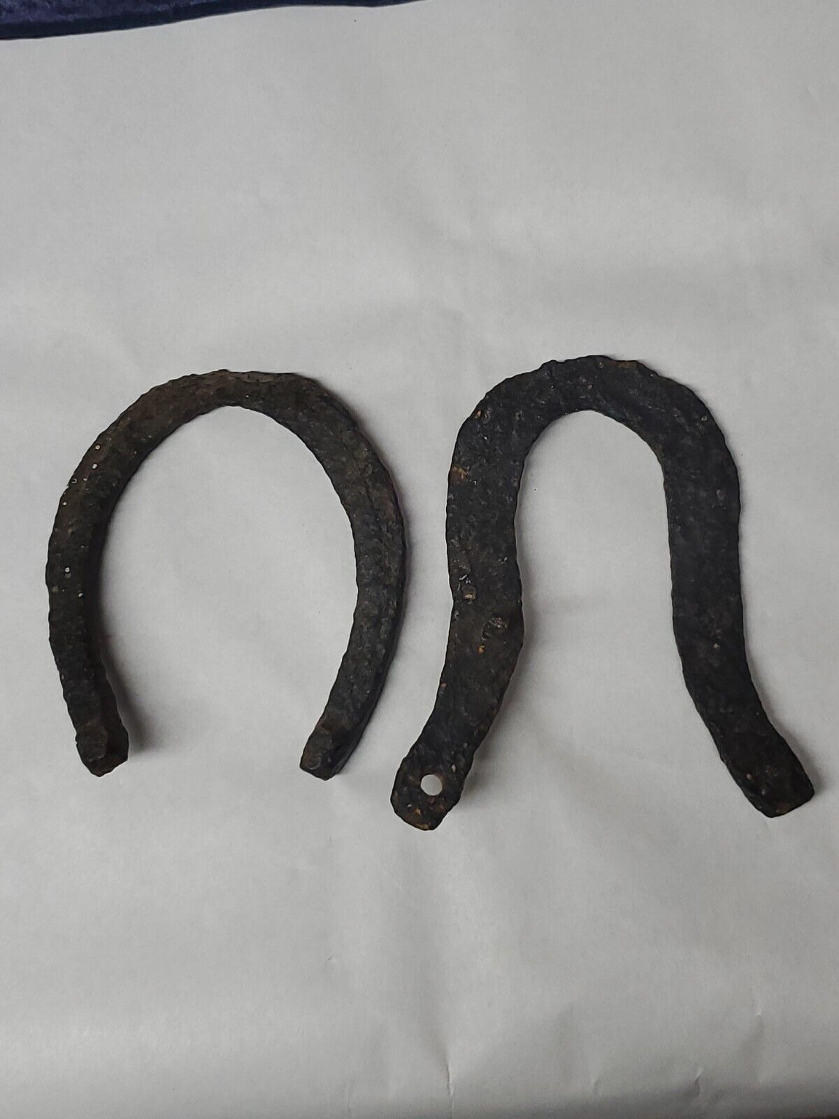 2 RUSTY Rustic Antique Authentic Horse Pony Shoes Horseshoes Probably Unearthed